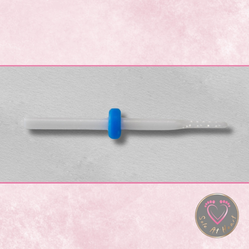 Ceramic Needle Burr with rounded end.