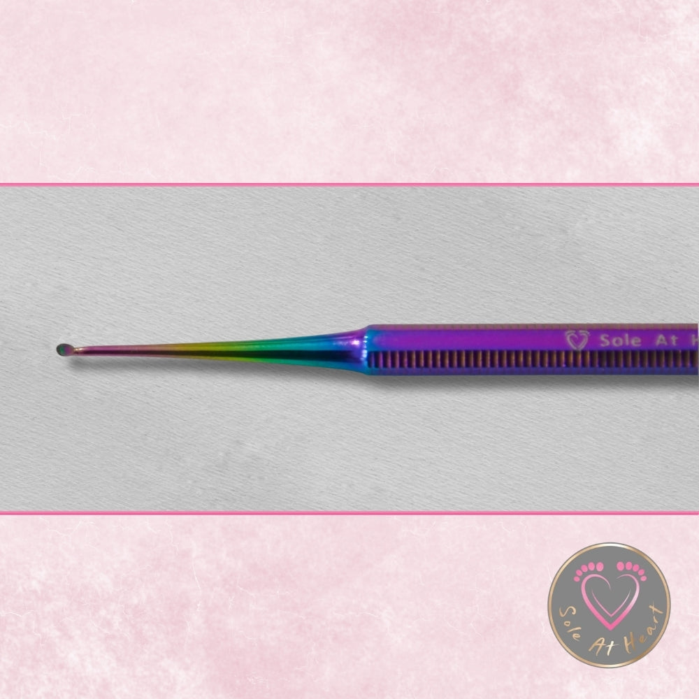 Titanium Coated Dual end blacks file and slim probe.