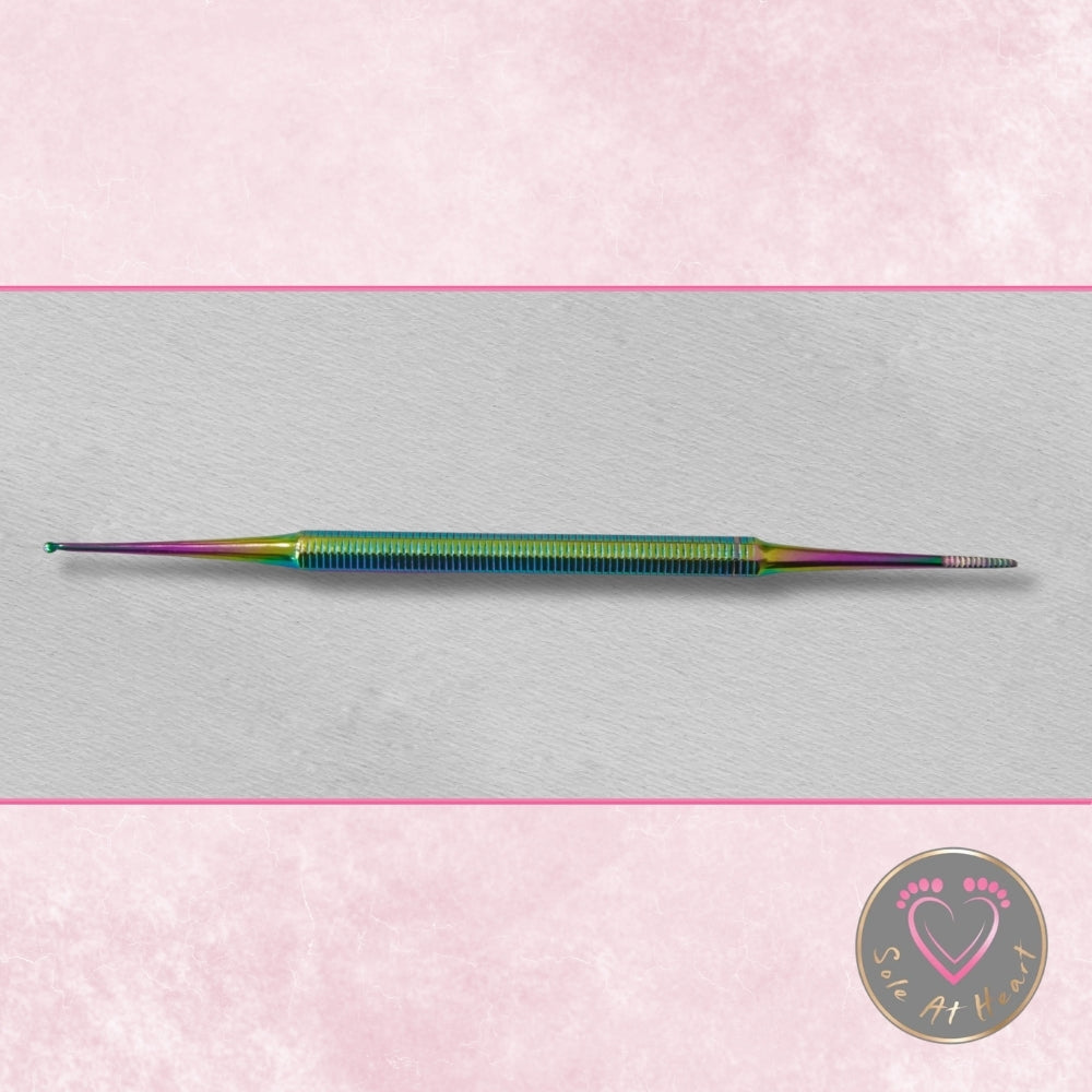 Titanium Coated Dual end blacks file and slim probe.