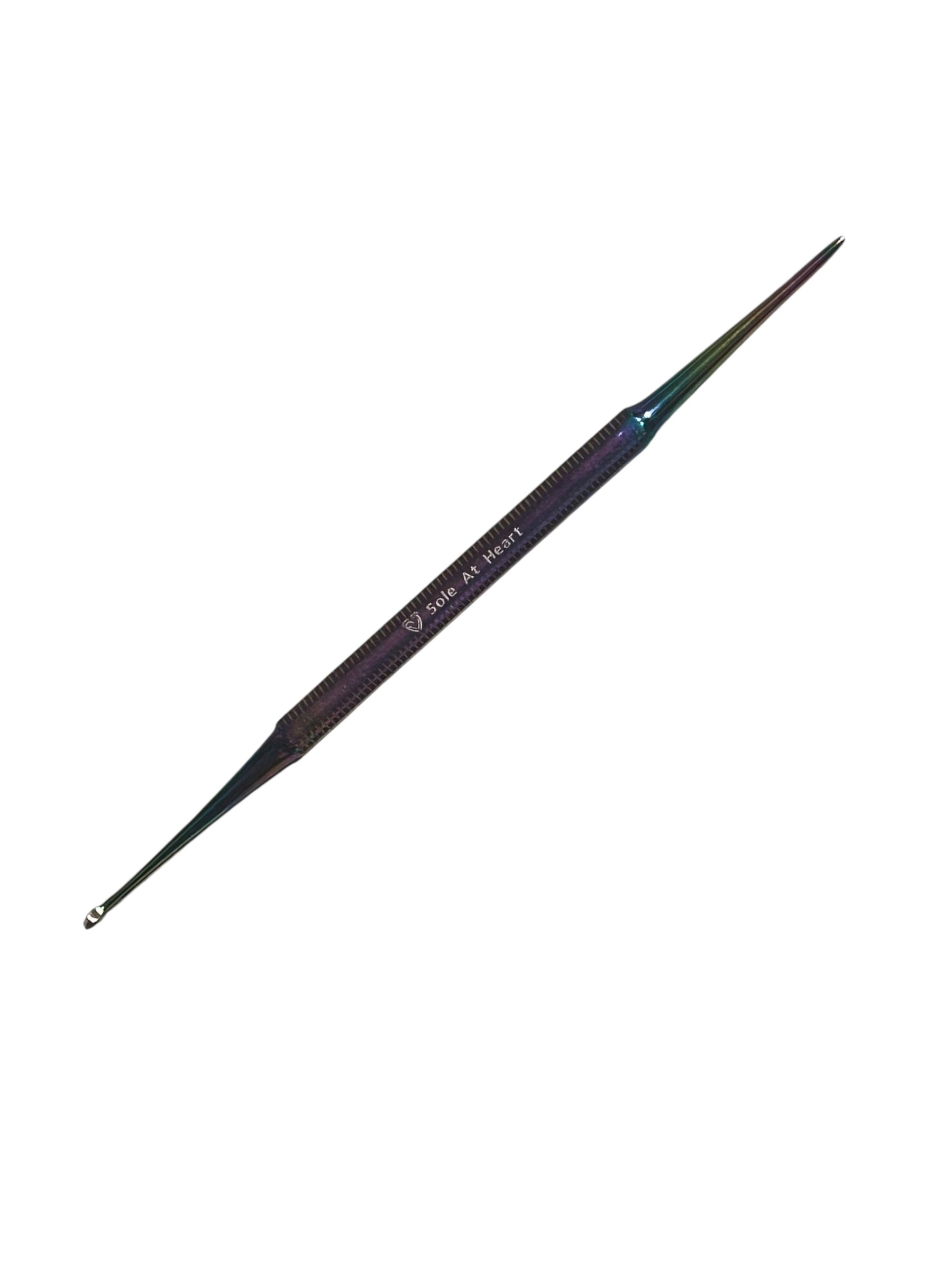 Titanium Coated Dual end blacks file and slim probe.