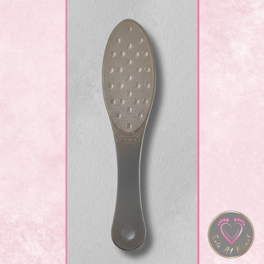 ®Sole at Heart prolite Stainless Steel Foot File (lighter callus build up)